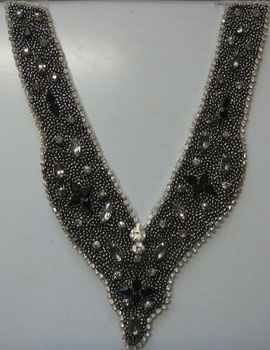 Special Embroidery Neckline